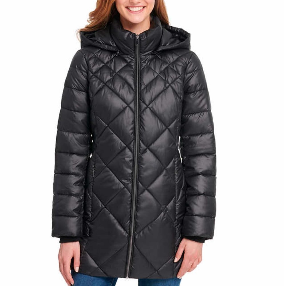 NWT Andrew Marc Long Puffer Jacket Small